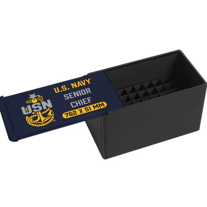U.S. Navy Senior Chief Petty Officer 3D Printed Storage Boxes - USA Made - Officially Licensed