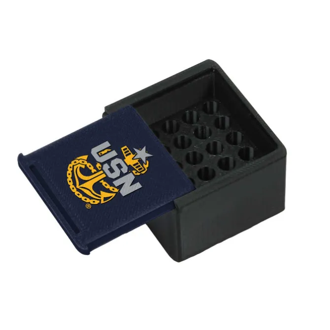 U.S. Navy Senior Chief Petty Officer 3D Printed Storage Boxes - USA Made - Officially Licensed