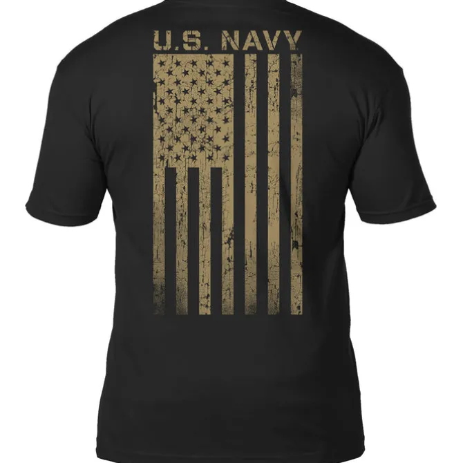 U.S. Navy Tactical Flag 7.62 Design Men's USN T-Shirt
