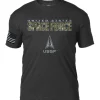 U.S. Space Force Camo Text 7.62 Design Battlespace Men's T-Shirt