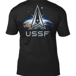 U.S. Space Force Earth Logo 7.62 Design Battlespace Men's T-Shirt