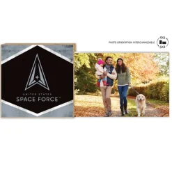 U.S. Space Force Logo Floating Picture Frame