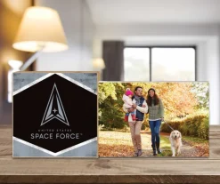 U.S. Space Force Logo Floating Picture Frame