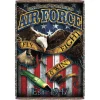 USAF 'Fighting Eagle' 7.62 Design 53" x 70" Throw Blanket
