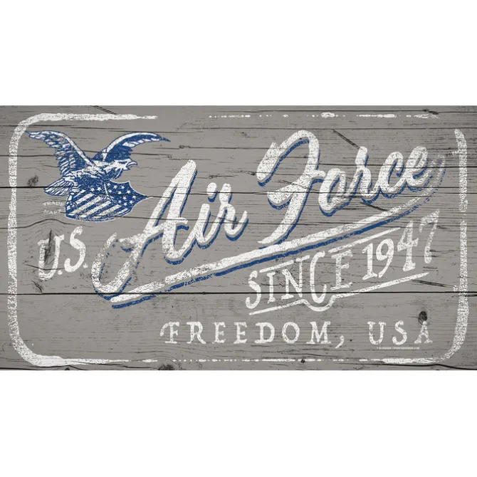 USAF Freedom USA 11 x 20 inch Sign