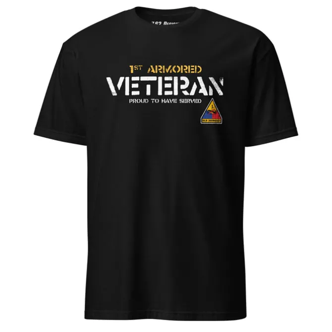 U.S.Army 1st Armored Div Veteran T-Shirt
