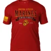 USMC ' Arched Semper Fi' 7.62 Design Battlespace Men's T-Shirt