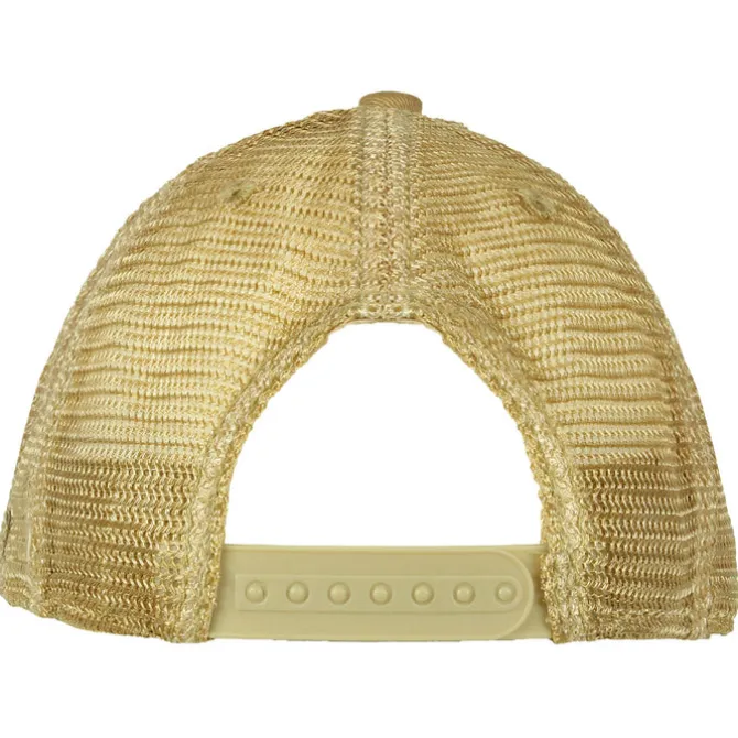 USMC Arched Semper Fi Vintage Trucker Hat - Khaki