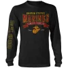 USMC Arched Temper Fidelis 7.62 Design Men's Long Sleeve T-Shirt