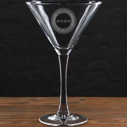 USMC 'Build Your Glass' 10 oz. Martini Glass