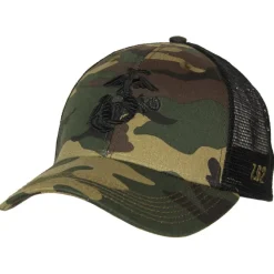 USMC 'EGA' Camo Trucker Cap