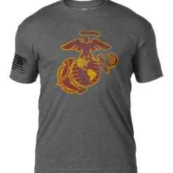 USMC EGA 'Distressed' 7.62 Design Battlespace Men's T-Shirt