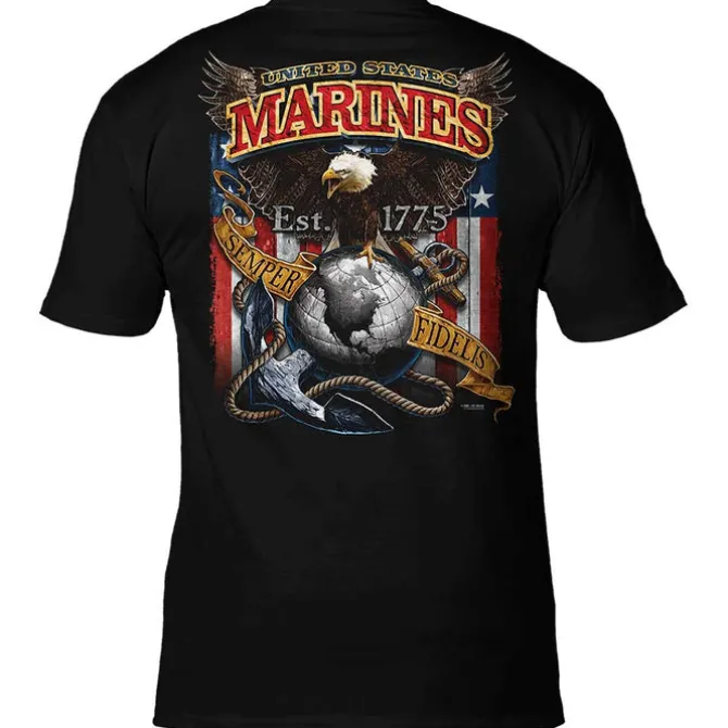 USMC 'Fighting Eagle' 7.62 Design Battlespace Men's T-Shirt