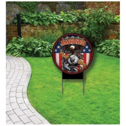 USMC Fighting Eagle 20 x 20 inch Yard Sign