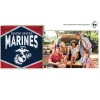 USMC Floating Picture Frame Retro Diamond