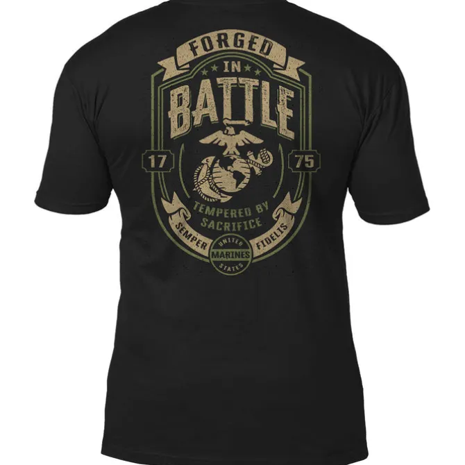 USMC Forged In Battle 7.62 Design Men's Marines T-Shirt