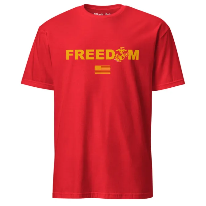 USMC Freedom T-Shirt - United States Marines Freedom Men's USMC T-Shirt