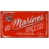 USMC Freedom USA 11 x 20 inch Sign