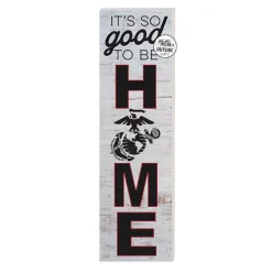 USMC Good To Be Home 10 x 35 inch Indoor Outdoor Sign