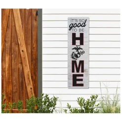 USMC Good To Be Home 10 x 35 inch Indoor Outdoor Sign