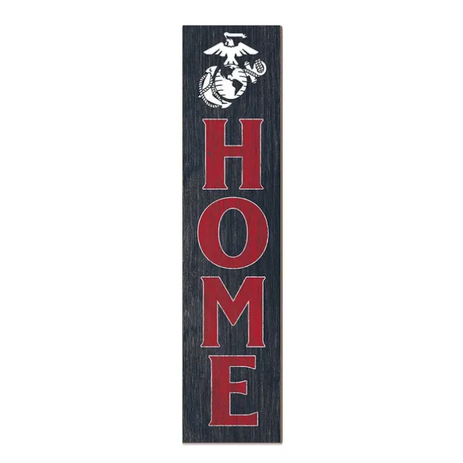 USMC Home 11 x 46 inch Indoor Outdoor Sign