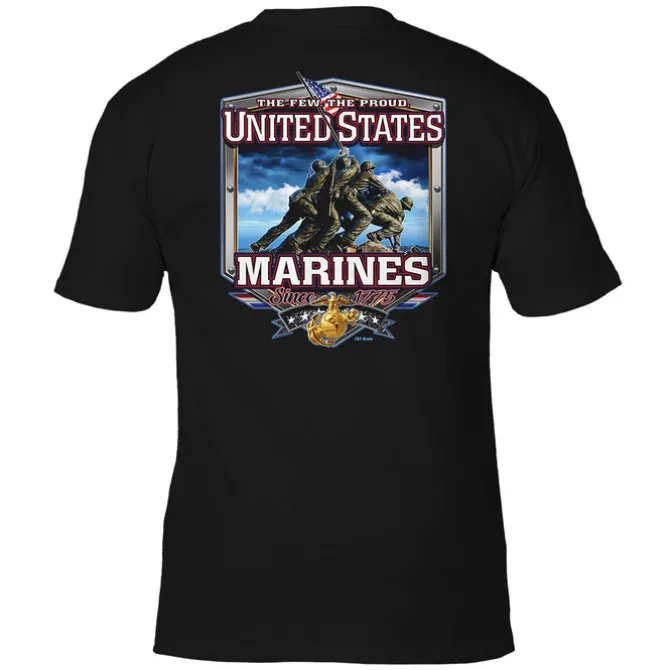 USMC Iwo Jima 7.62 Design Battlespace Men's T-Shirt