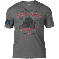 USMC Iwo Jima 7.62 Design Men's T-Shirt