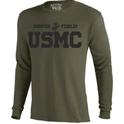 USMC Long Sleeve - United States Marines Basic Long Sleeve - Men's Long Sleeve