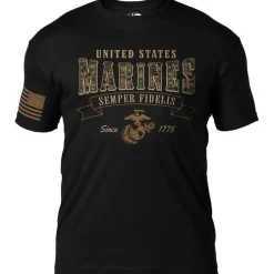 USMC MARPAT Arched Semper Fi 7.62 Design Battlespace Men's T-Shirt