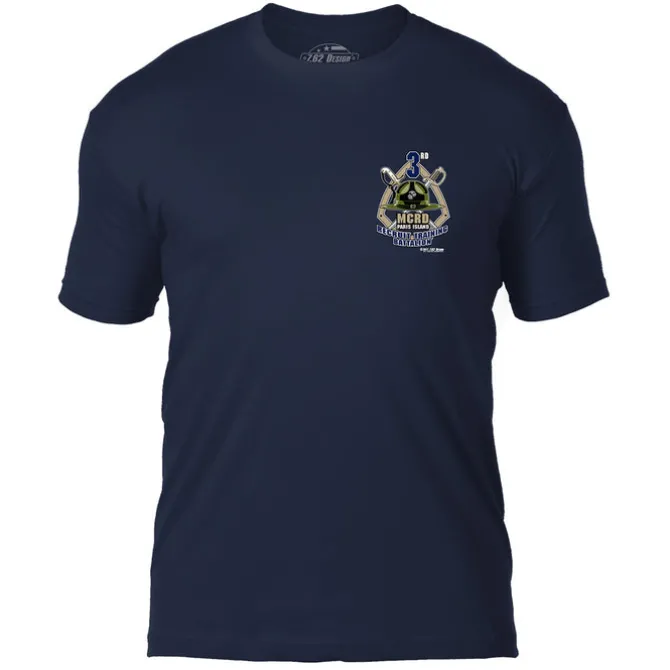 USMC MCRD Parris Island 3rd Battalion 7.62 Design Men's T-Shirt