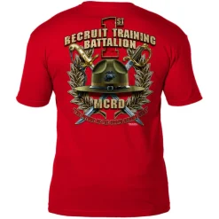 USMC MCRD San Diego 1st Battalion 7.62 Design Men's T-Shirt