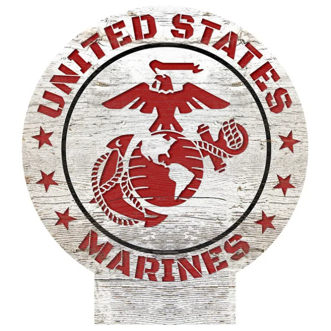 USMC Paint 20 x 20 inch Yard Sign