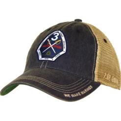 USMC Parris Island 3rd Training Battalion Trucker Cap Vintage Navy