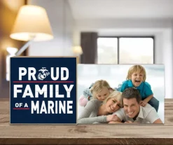 USMC Proud Family Floating Picture Frame