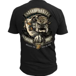 USMC Release the Dogs of War Men's T-Shirt