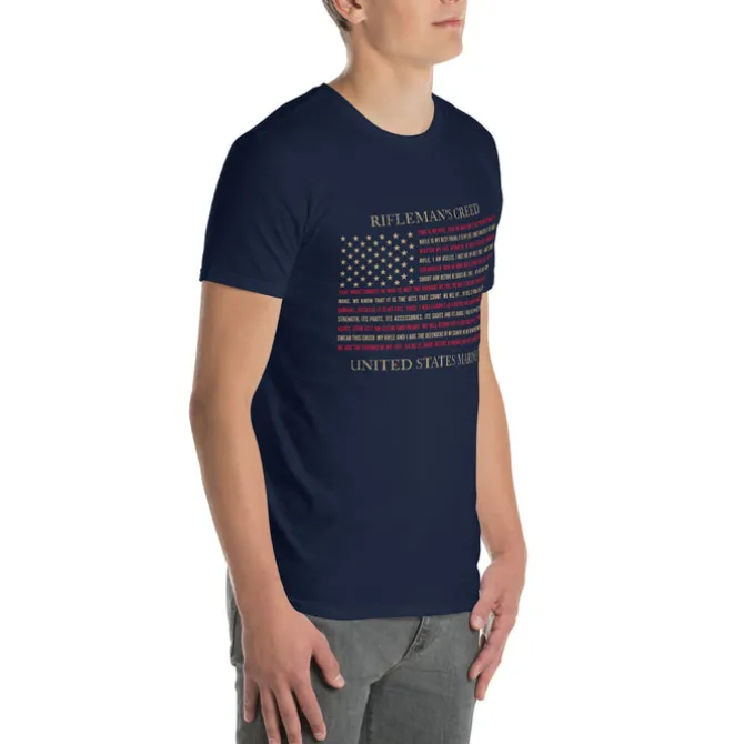USMC Rifleman's Creed Flag T-Shirt