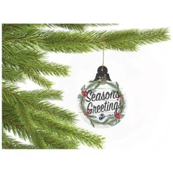 USMC Seasons Greetings Christmas Ornament - Made In The USA