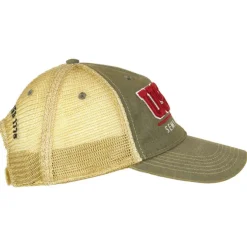 USMC 'Semper Fidelis' Vintage Trucker Hat - Grey