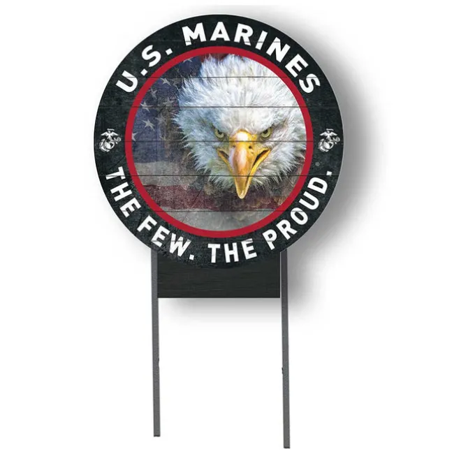 USMC The Few The Proud 20 x 20 inch Lawn Sign