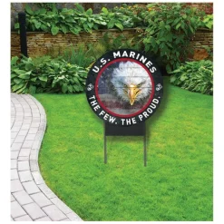 USMC The Few The Proud 20 x 20 inch Lawn Sign