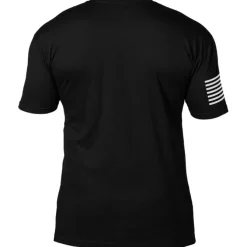 USMC 'Vintage Eagle, Globe & Anchor' 7.62 Design Men's T-Shirt Black