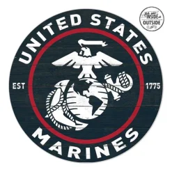 USMC Weathered EGA 20 x 20 inch PVC Sign - Made In The USA